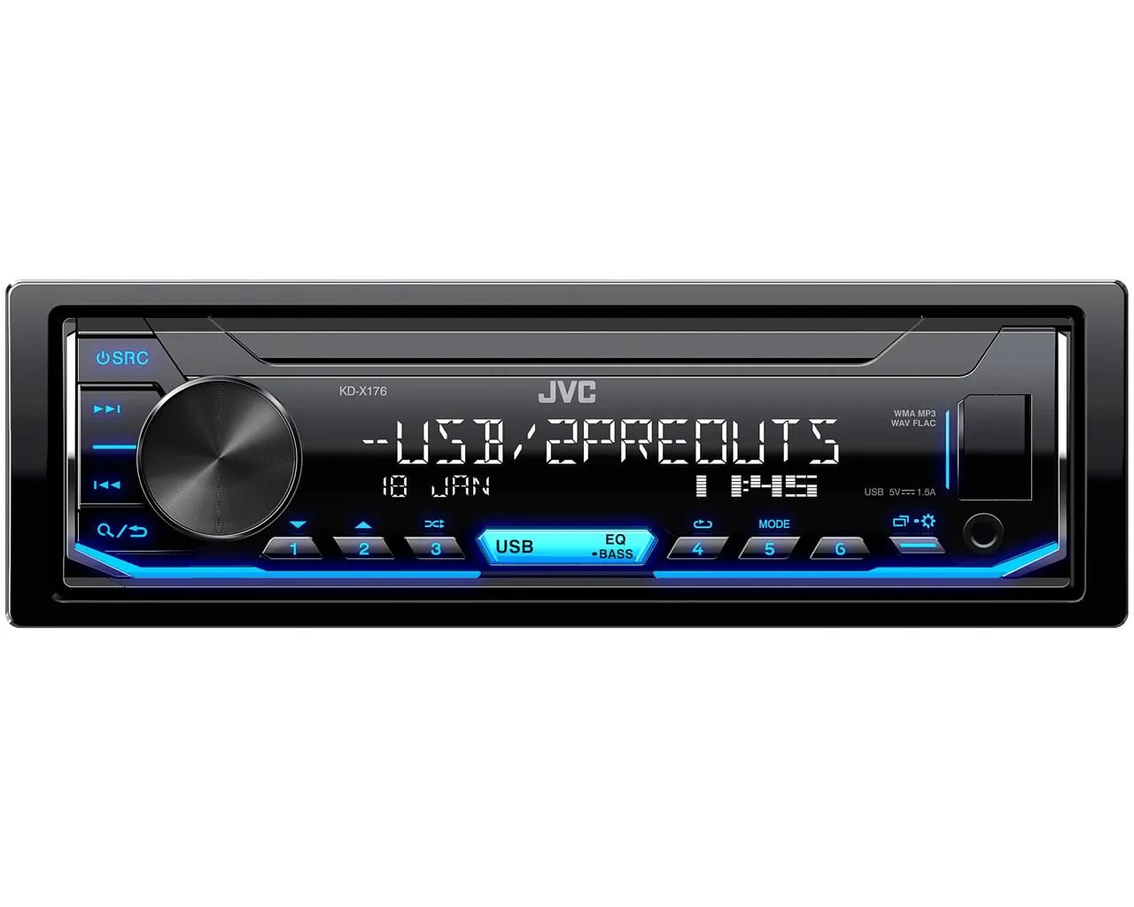 USB - ресивер JVC KD-X176