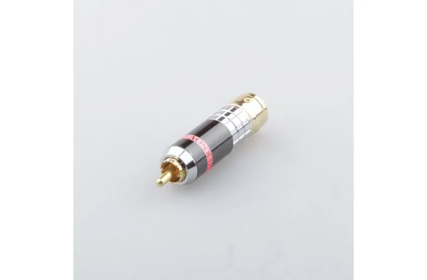RCA - разъем Tchernov Cable Banana RCA Plug Classic V2/Red 5mm