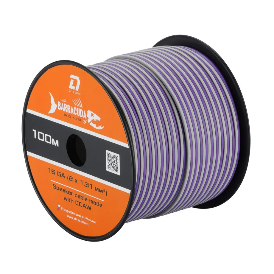 Акустический кабель DL Audio Barracuda Speaker Cable 16 Ga (1б-100) (1м)