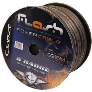 Силовой кабель CADANCE 0G15M Black (1б-15м)(1м)