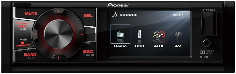 USB - ресивер Pioneer MVH-X580AV USB - ресивер Pioneer MVH-X580AV