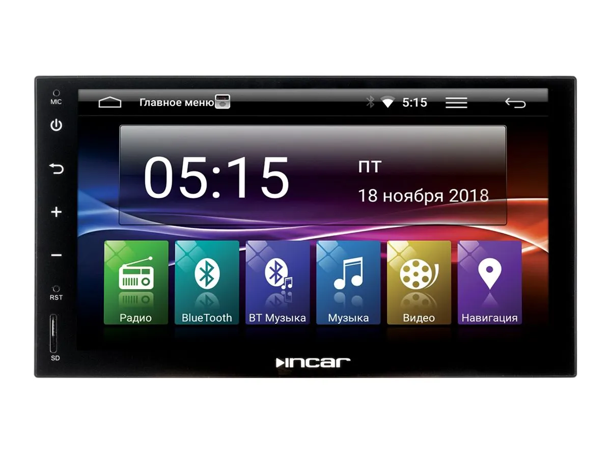 ШГУ INCAR AHR-7680 Android 7.0/ 1024*600,wi-fi