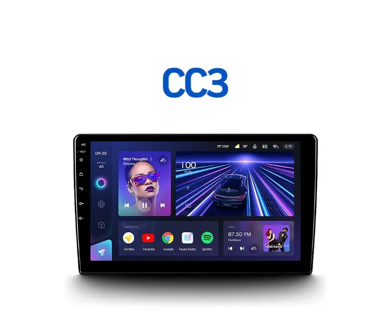 Головное устройство Teyes CC3 6/128 Universal 10.2"