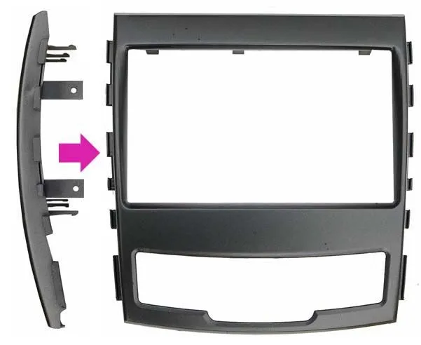Рамка переходная RSY-N04 Ssang Yong Action 11-12 2din