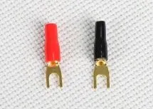 FSD audio TS-15 клемма силовая "вилка" 15GA (1уп-4шт)