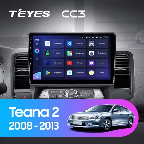 ШГУ Teyes CC3 3/32 GB Nissan Teana J32 2008-2013