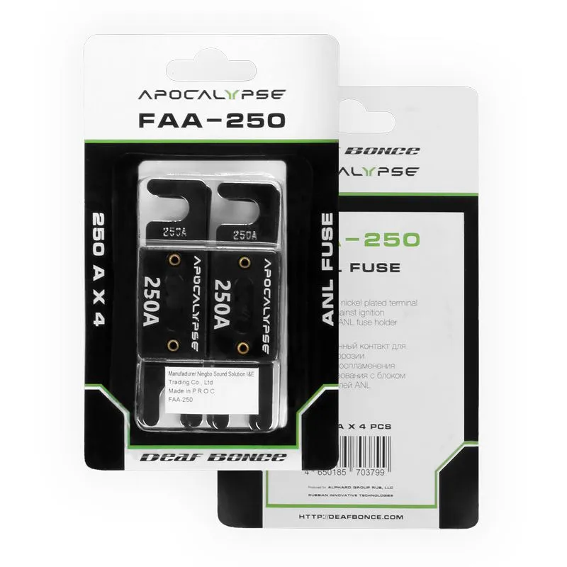 Предохранитель Deaf Bonce FAA 250, 250A (4шт упаковка)