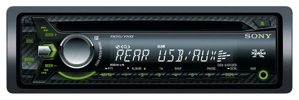 CD - ресивер Sony CDX-G1003ER