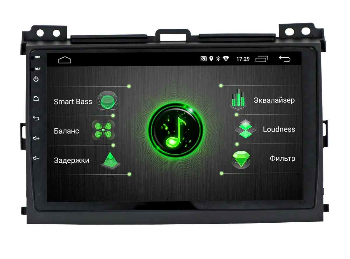 ШГУ INCAR DTA-2209 Toyota LC Prado 120 2din Android 9.0 