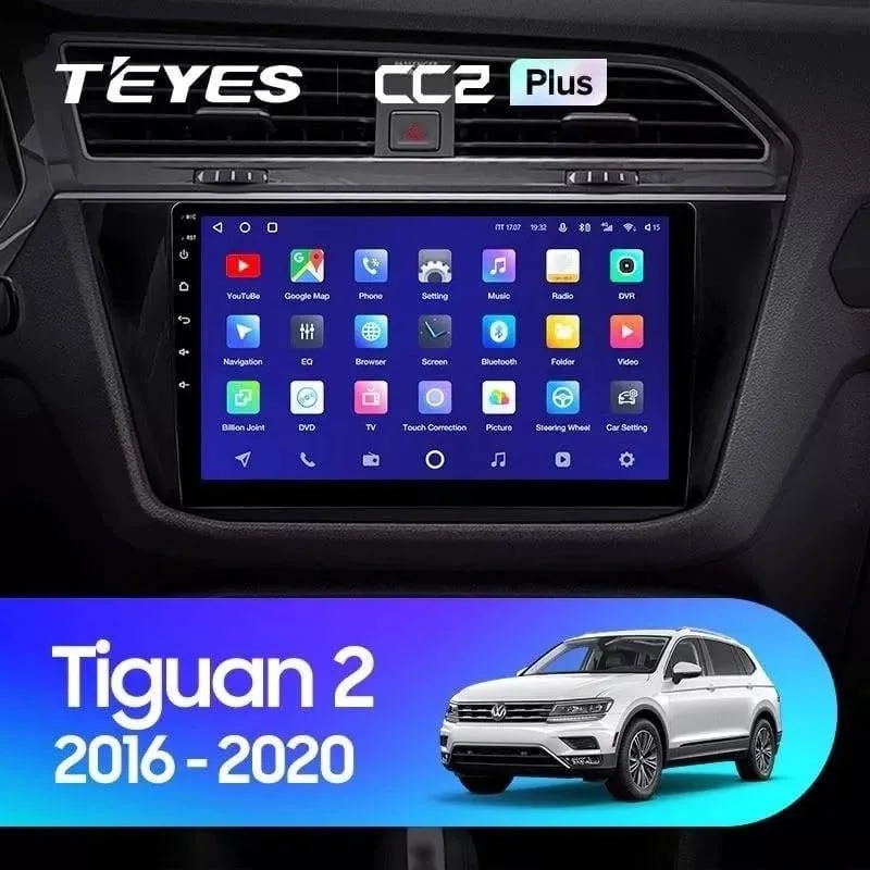 ШГУ Teyes CC2L Plus 2/32 GB Volkswagen Tiguan 2016+
