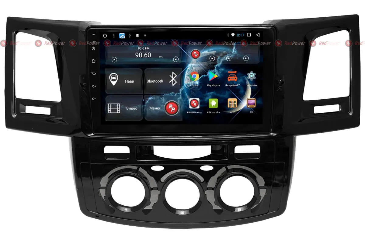 Автомагнитола RedPower 51269 R IPS DSP Fortuner, Hilux 2008-2014