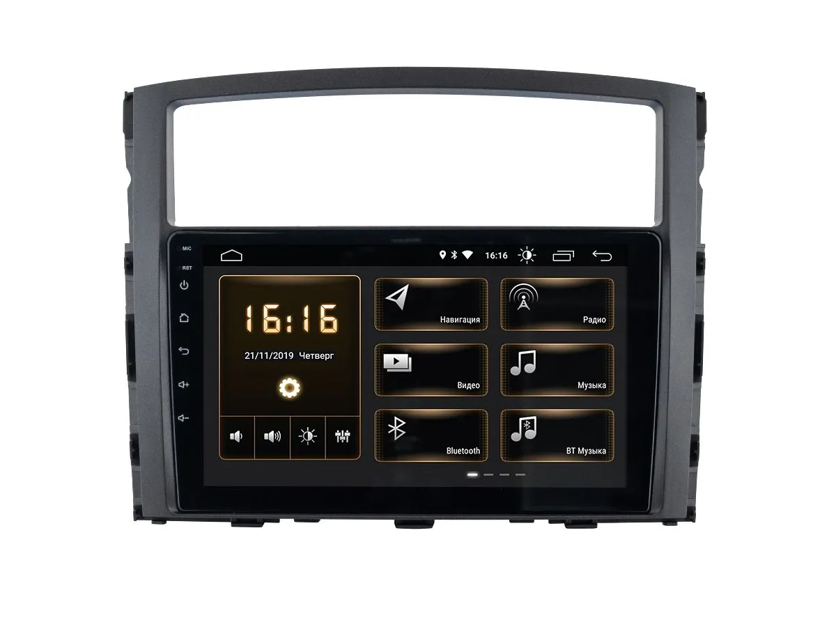 ШГУ INCAR XTA-6104 Mitsubishi Pajero 4 Android 9"