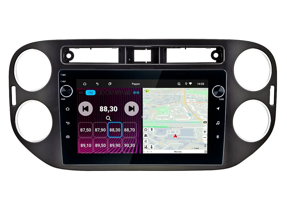 ШГУ INCAR XTA-8607r VW Tiguan 15-16 Android 9"