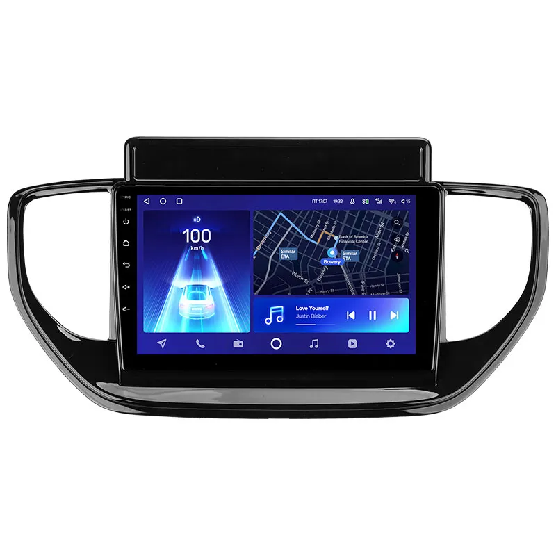 Рамка переходная + UMS-провод Teyes Hyundai Solaris 2 II 2020-2021, 9"