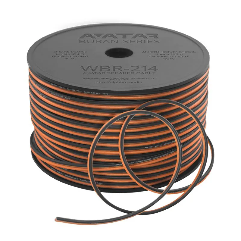 Акустический кабель AVATAR WBR-214 (1б-120м)