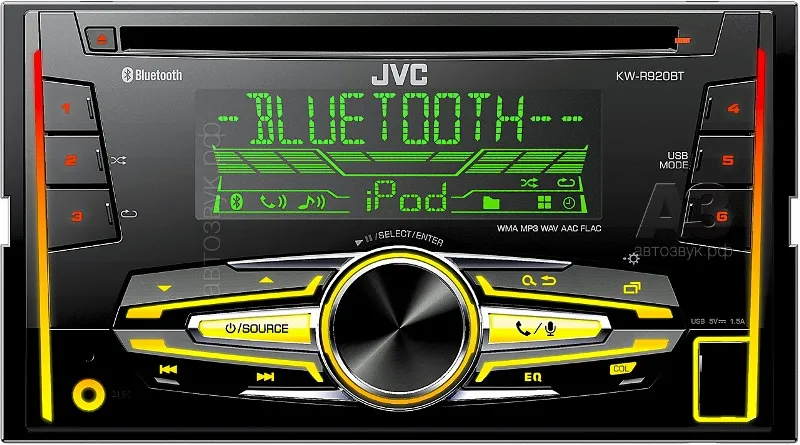 CD - ресивер JVC KW-R920BT 2DIN CD - ресивер JVC KW-R920BT 2DIN