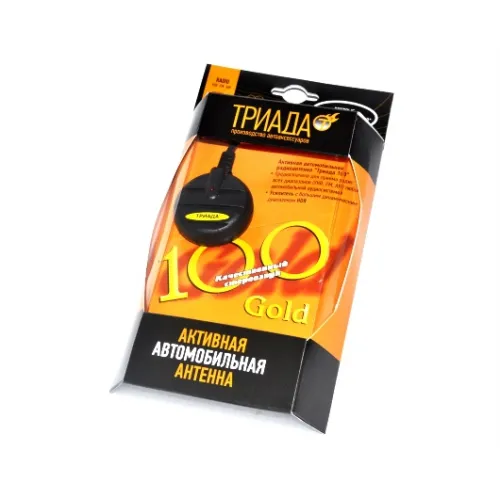 Антенна активная"Триада-100 GOLD"на спец.помехозащ.микросхеме,улучшенный