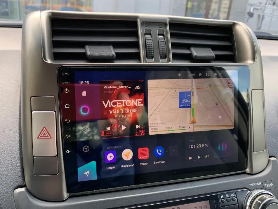 ШГУ Teyes CC3 2K 4/64 GB Toyota Land Cruiser Prado 150 2009-2013