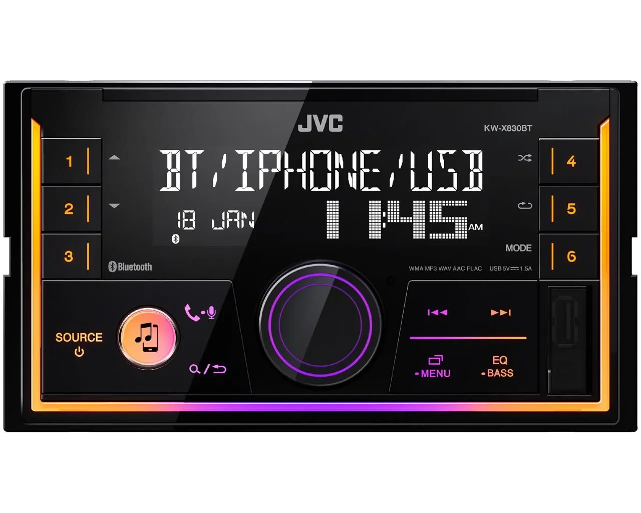 USB - ресивер JVC KW-X830BT 2DIN USB - ресивер JVC KW-X830BT 2DIN