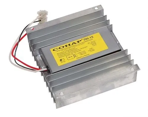 Преобразователь напряжения 24-12В Сонар ПН-15Т ток до 15А