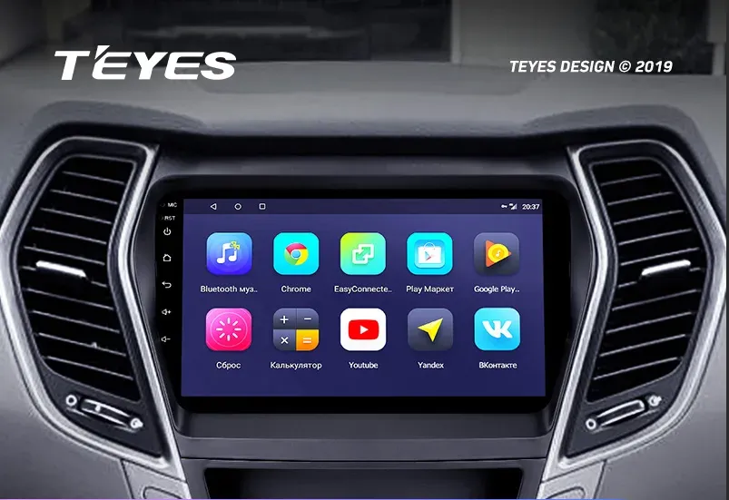 ШГУ Teyes CC2 Plus 3/32 GB Santa Fe 3 2013-2018