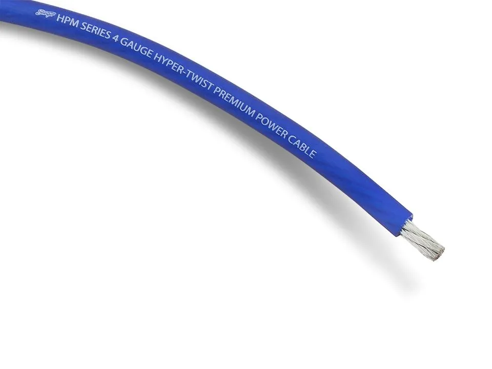 Силовой кабель Stinger SHW14В 4GA(1б-30,48м)(1м)