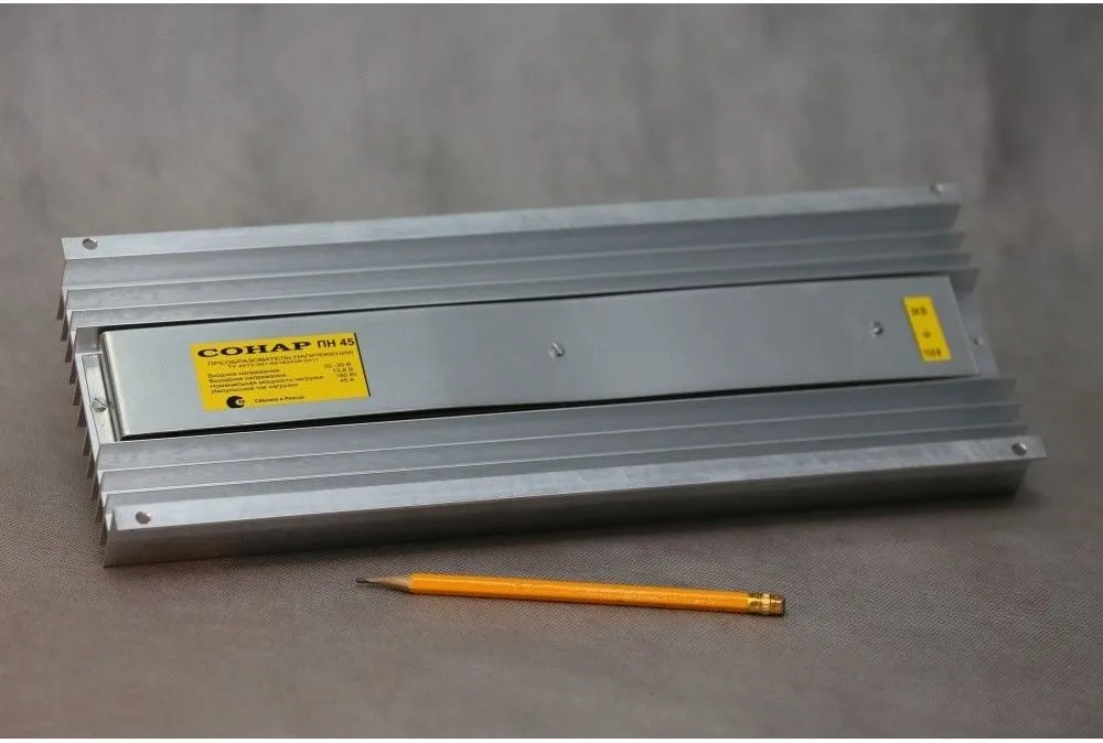 Преобразователь напряжения 24-12В Сонар ПН-45 ток до 45А