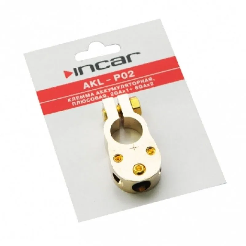 Клемма аккумулятора плюсовая AKL-P02 Incar