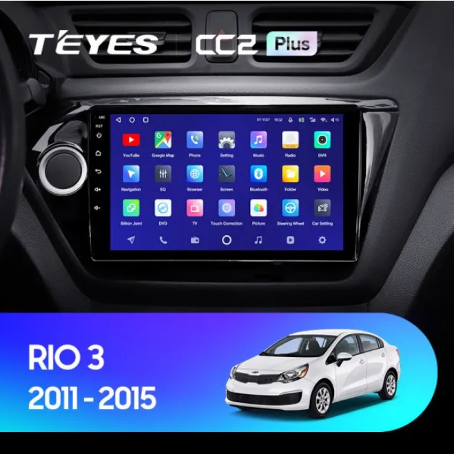 ШГУ Teyes CC2L Plus 2/32 GB Kia RIO 3 2011-2017