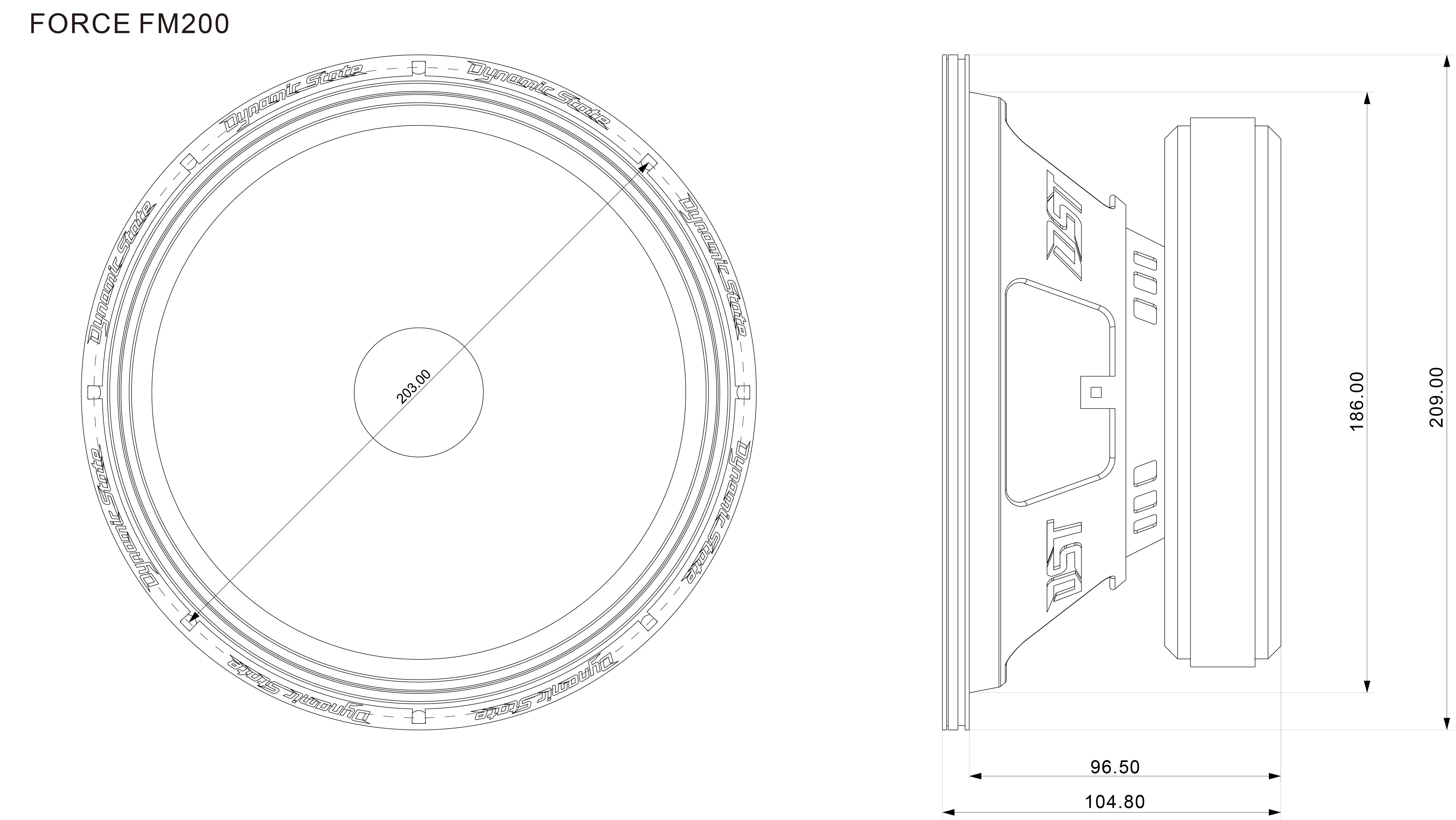 Dynamic State FORCE FM200