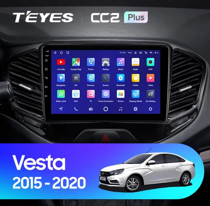 ШГУ Teyes CC2 Plus 3/32 GB Lada Vesta 2015-2021