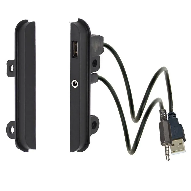 Рамка переходная RTY-N11USB Toyota боковые вставки 2din (USB,AUX)