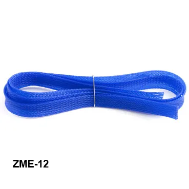 Защитная кабельная оплетка D12mm, L=100m/Blue ZME-12 Blue