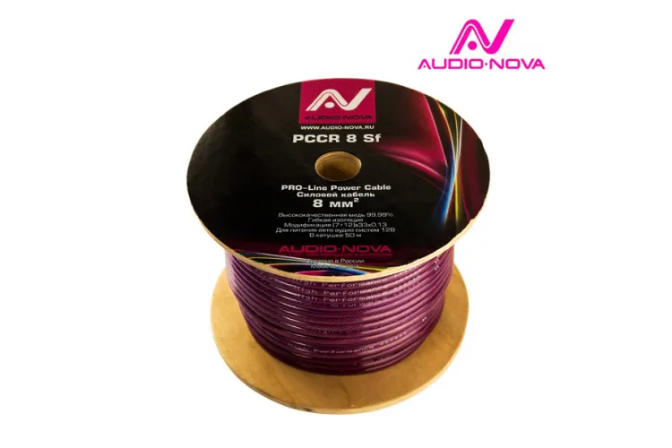 Силовой кабель AUDIO NOVA PCCR 8 Sf PRO-Line (1б-50м)(1м)