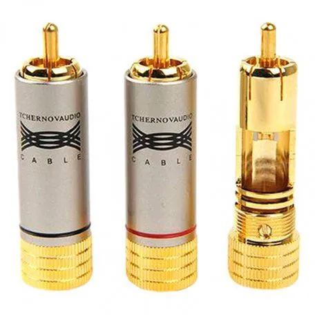 Комплект разьёмов RCA Tchernov Cable RCA Plug Classic NG / set 4