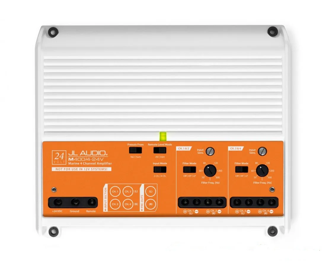 JL Audio Marine MHD600/4-24V
