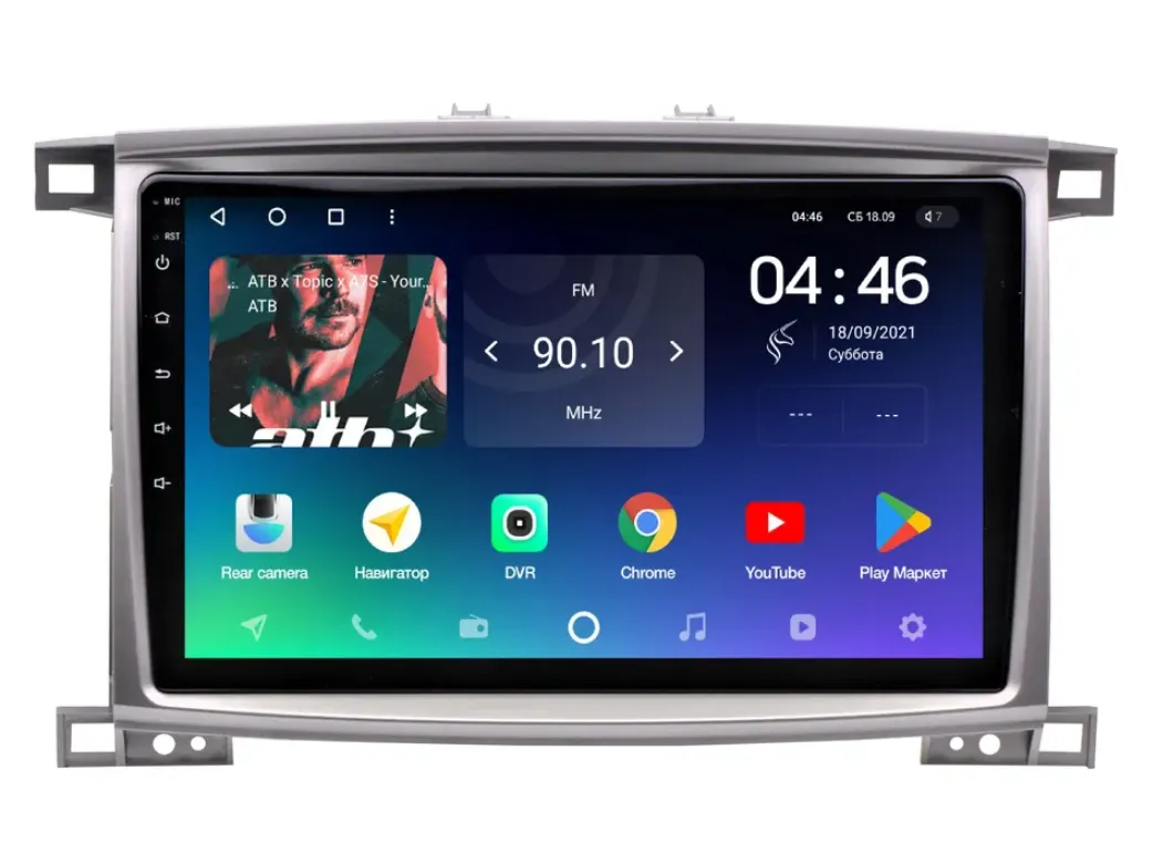 ШГУ Teyes CC2 Plus 4/64 GB Toyota Land Cruiser 100 A 9″ 2002-2007