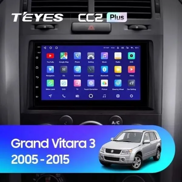 ШГУ Teyes CC2 Plus 3/32 GB Suzuki Grand Vitara 3 2005-2015