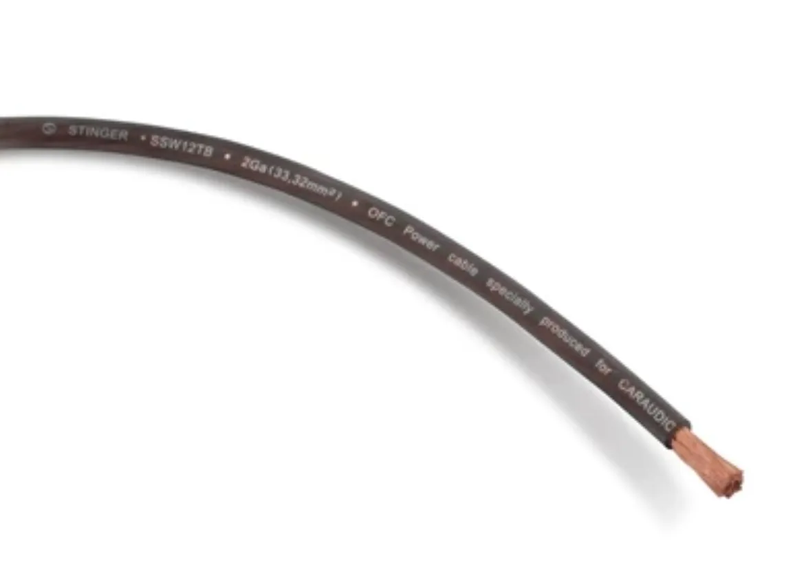 Силовой кабель Stinger SSW12TB 2Ga (1б-15м)(1м)