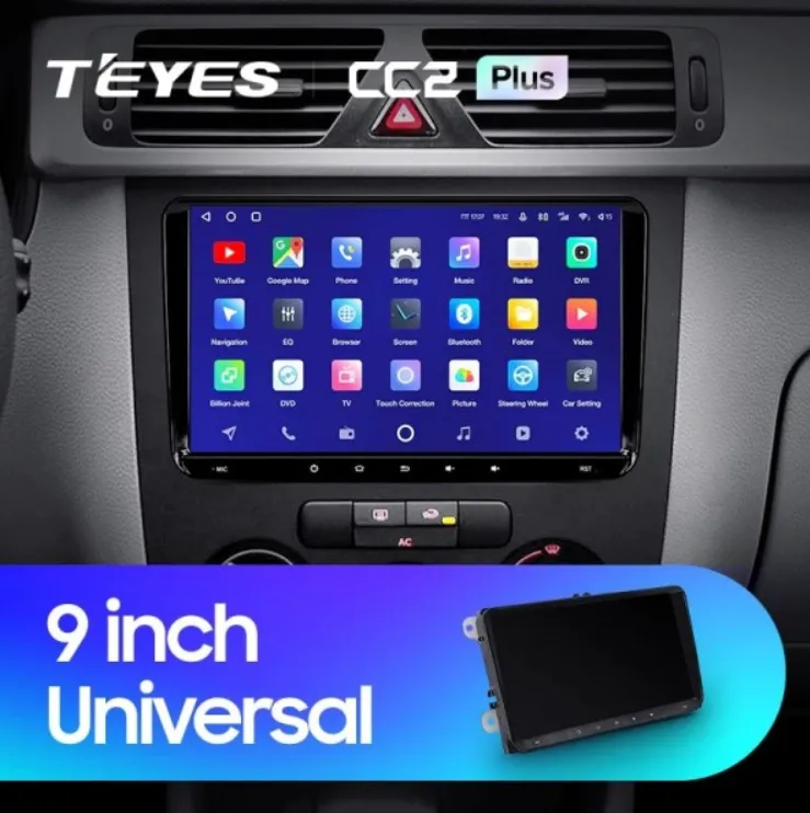 Головное устройство Teyes CC2 Plus 6/128 Universal 9"