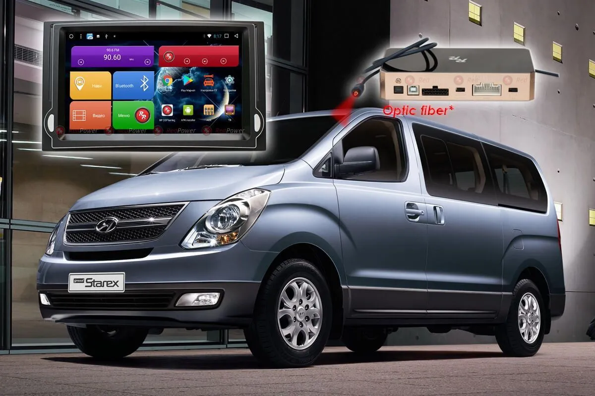 Автомагнитола RedPower 51212 IPS DSP Hyundai Starex, H-1 (до 2015)
