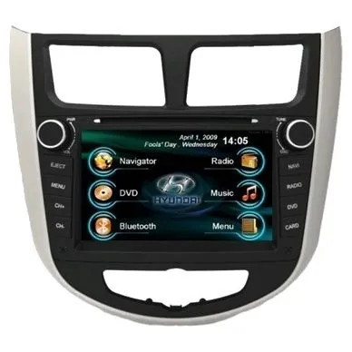 ШГУ INCAR CHR-2211 (Hyundai SOLARIS) DVD 2din