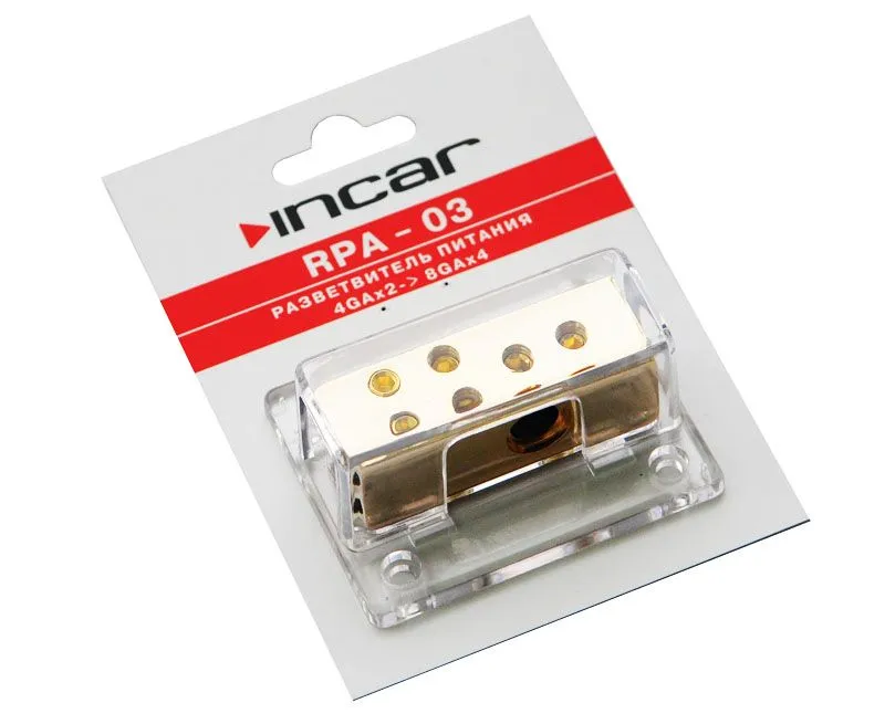 Дистрибьютор питания INCAR RPA-03 4GAx2+8GAx4 