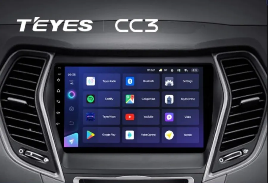ШГУ Teyes CC3 3/32 (GB) Hyundai Santa Fe 3 2013-2018