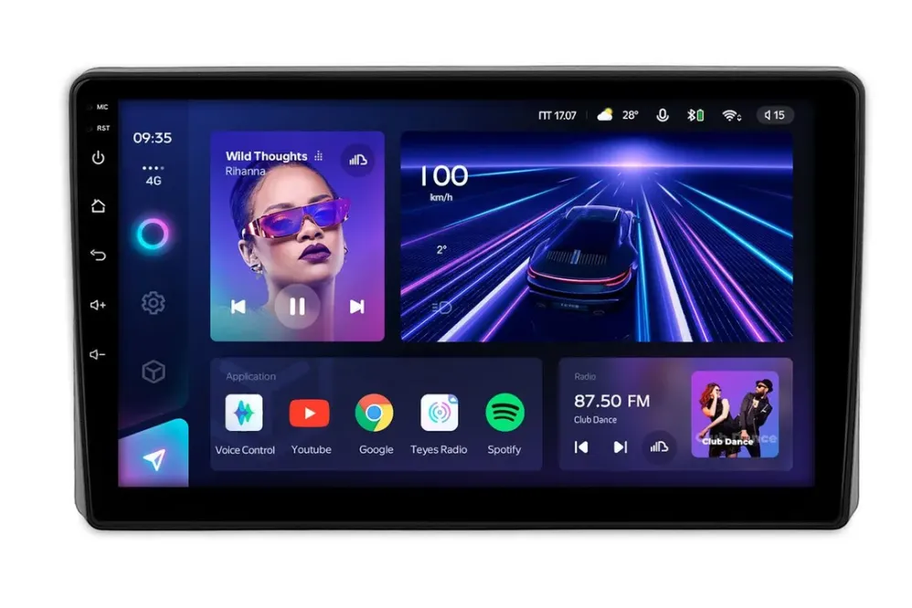 ШГУ Teyes CC3 2K 4/32GB Toyota Raize I 2019-2023 10.36