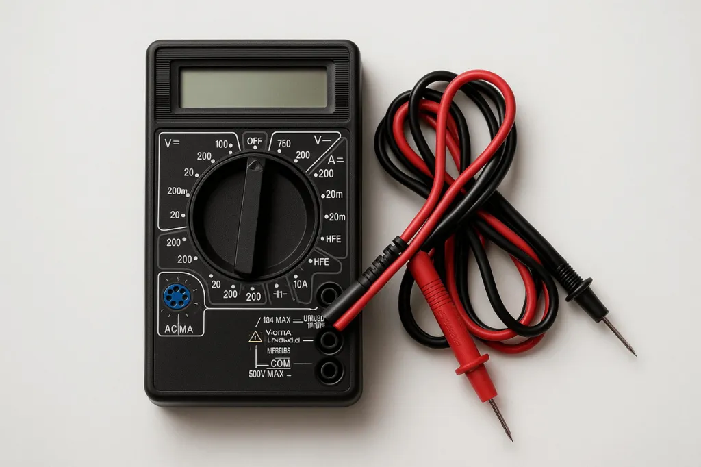 Измерение импеданса между динамиком и усилителем