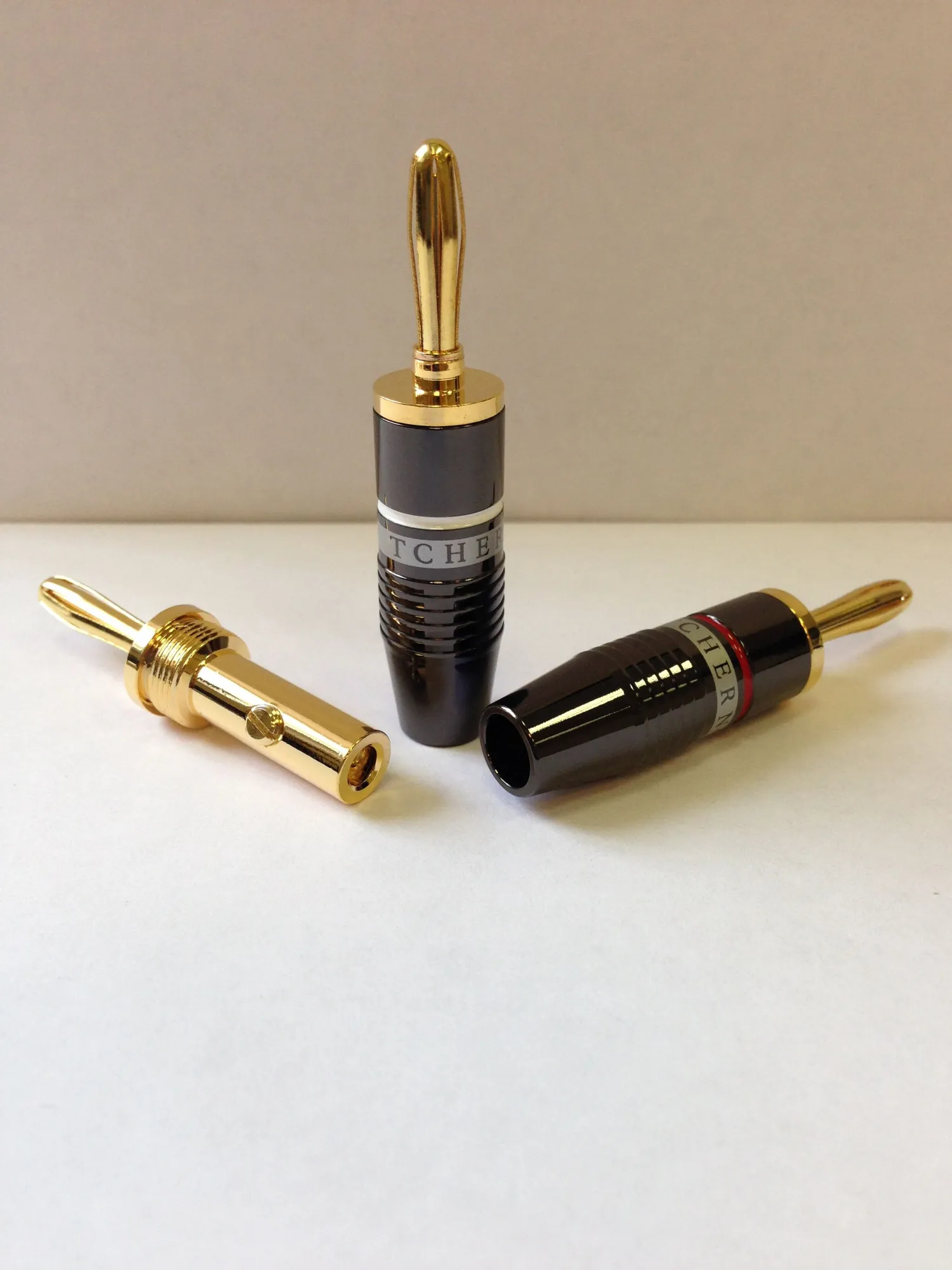 Разъем Tchernov Cable Banana Plug Reference G / White