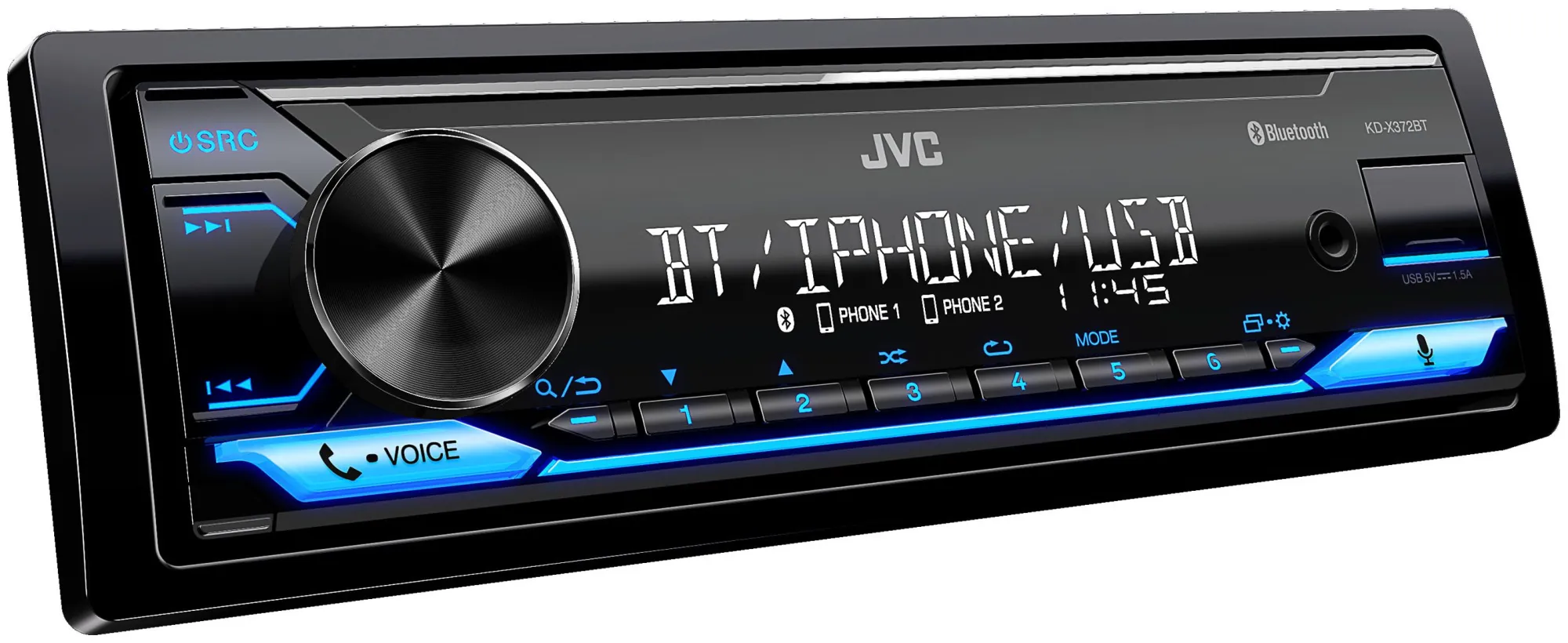 USB - ресивер JVC KD-X372BT