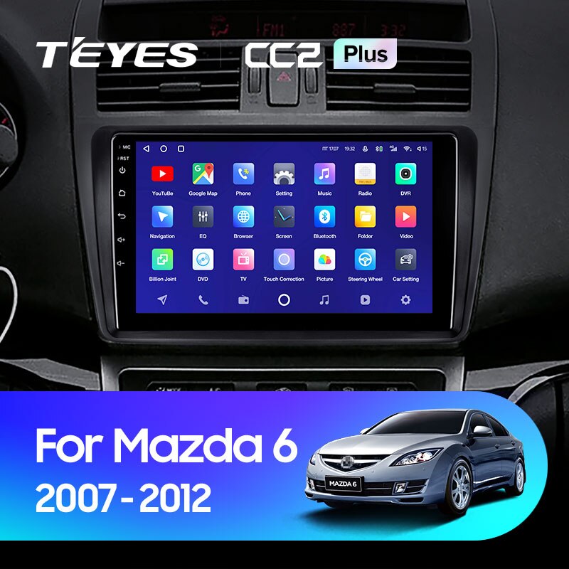 ШГУ Teyes CC2 Plus 4/32 GB Mazda 6 GG 2002-2007