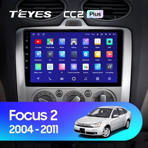 ШГУ Teyes CC2 Plus 3/32 GB Ford Focus 2 2004-2011